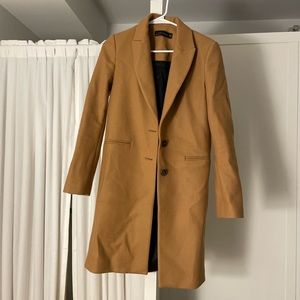 Zara camel coat, size XS
